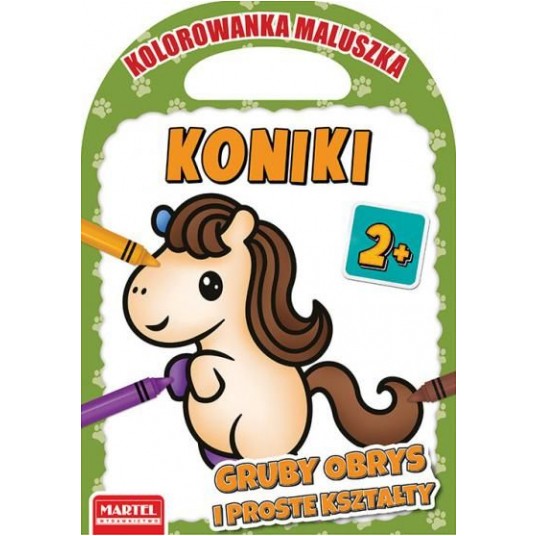 KOLOROWANKA MALUSZKA - KONIKI MARTEL -zdjęcie numer 1