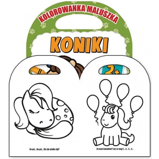 KOLOROWANKA MALUSZKA - KONIKI MARTEL -zdjęcie numer 2
