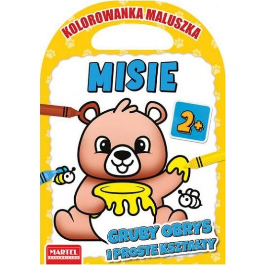 KOLOROWANKA MALUSZKA - MISIE MARTEL -zdjęcie numer 1