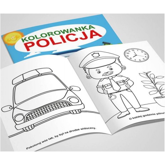 KOLOROWANKA POLICJA MARTEL -zdjęcie numer 2