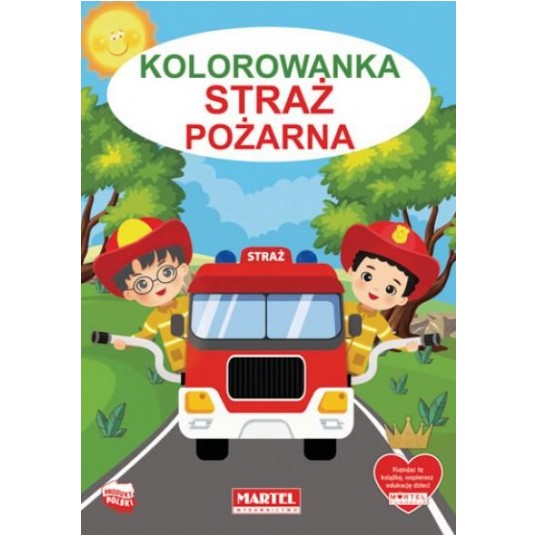 KOLOROWANKA STRAŻ POŻARNA MARTEL -zdjęcie numer 1