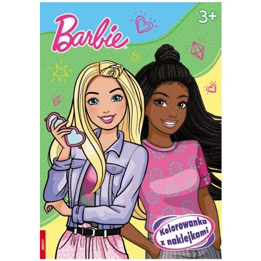 KOLOROWANKA Z NAKLEJKAMI BARBIE DREAMHOUSE -zdjęcie numer 1