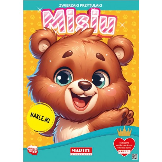 KOLOROWANKA Z NAKLEJKAMI MISIU MARTEL -zdjęcie numer 1