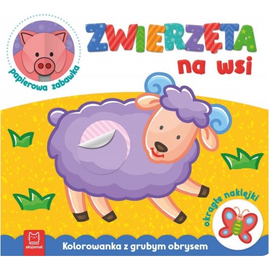 KOLOROWANKA ZWIERZĘTA NA WSI -zdjęcie numer 1