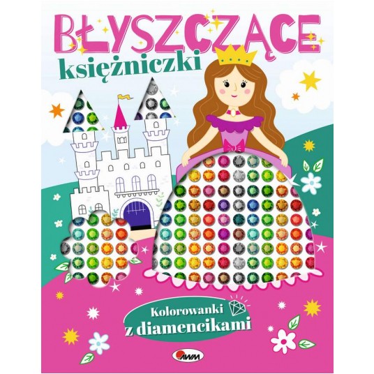 KOLOROWANKI Z DIAMENCIKAMI KSIĘŻNICZKI - MOREX -zdjęcie numer 1