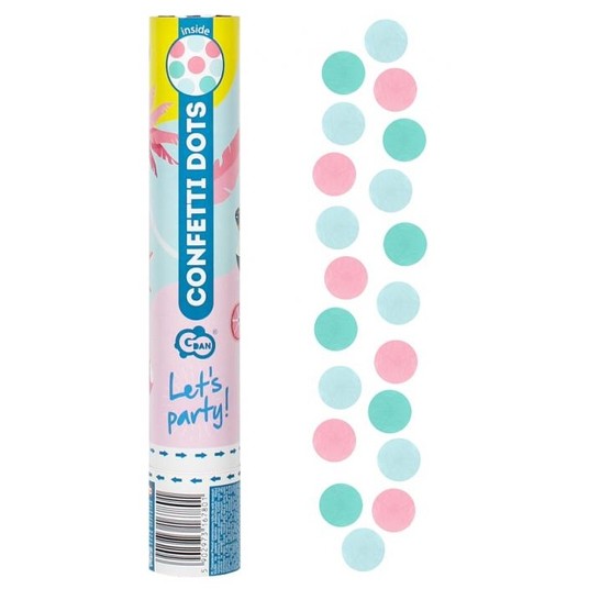 KONFETTI PNEUMATYCZNE 30 CM LET'S PARTY -zdjęcie numer 1