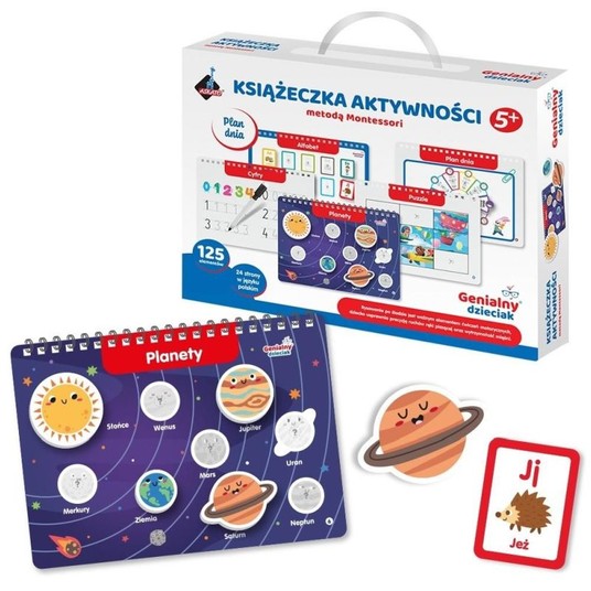 KSIĄŻECZKA AKTYW. MONTESSORI PLAN DNIA - AKSKATO -zdjęcie numer 1