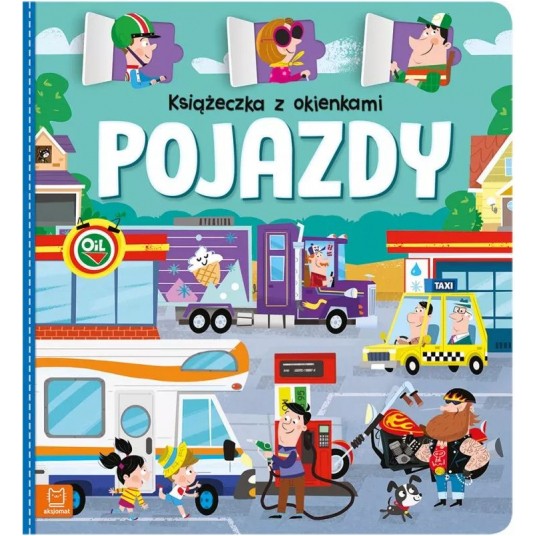 KSIĄŻECZKA Z OKIENKAMI. POJAZDY -zdjęcie numer 1