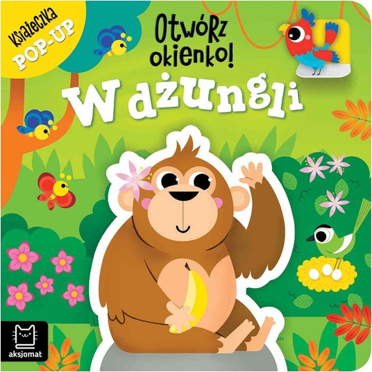 KSIĄŻECZKA Z OKIENKAMI W DŻUNGLI AKSJOMAT -zdjęcie numer 1