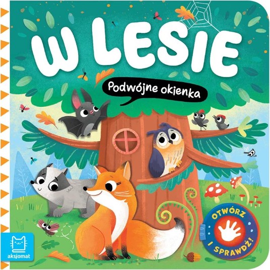 KSIĄŻECZKA Z OKIENKAMI W LESIE AKSJOMAT -zdjęcie numer 1