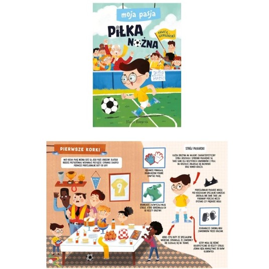 KSIĄŻKA MOJA PASJA - PIŁKA NOŻNA -zdjęcie numer 1