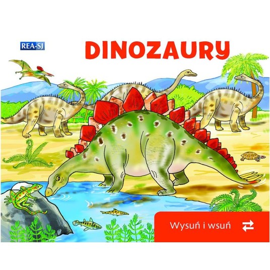 KSIĄŻKA WYSUŃ/WSUŃ. DINOZAURY -zdjęcie numer 1