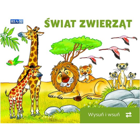 KSIĄŻKA WYSUŃ/WSUŃ. ŚWIAT ZWIERZĄT -zdjęcie numer 1