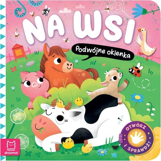 KSIĄŻKA Z OKIENKAMI NA WSI AKSJOMAT -zdjęcie numer 1