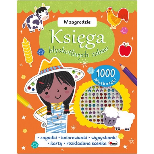 KSIĘGA BŁYSKOTLIWYCH ZABAW W ZAGRODZIE - MOREX -zdjęcie numer 1