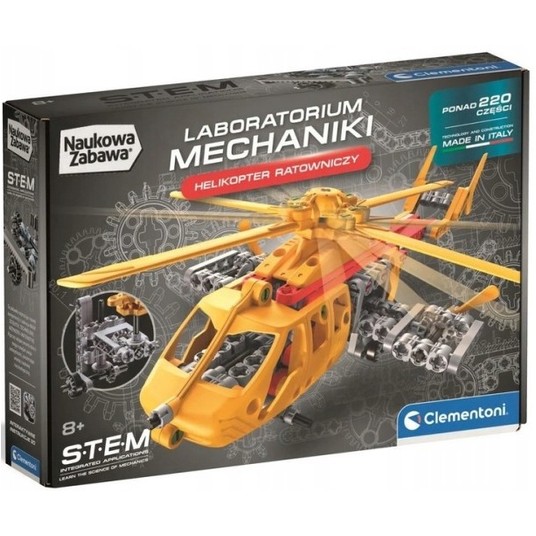 LAB MECHANIKI - HELIKOPTER RATOWNICZY CLEMENTONI -zdjęcie numer 1