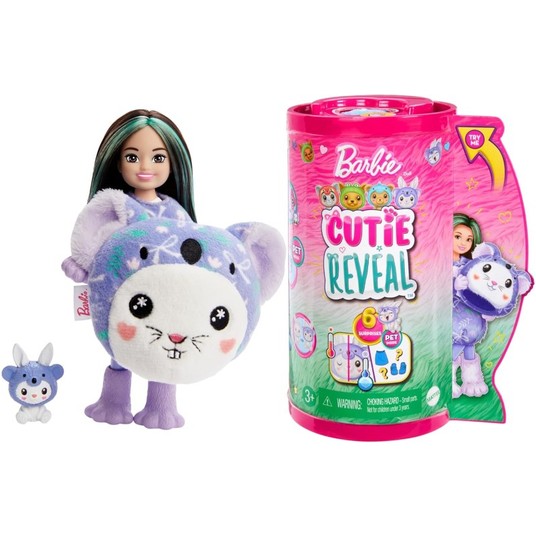 LALKA BARBIE CHELSEA CUTIE REVEAL KRÓLIK-KOALA -zdjęcie numer 1