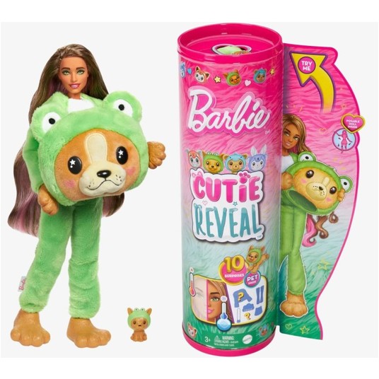 LALKA BARBIE CUTIE REVEAL PIESEK-ŻABA -zdjęcie numer 1