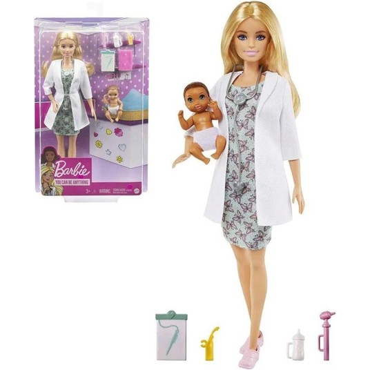 LALKA BARBIE PEDIATRA GVK03 -zdjęcie numer 1
