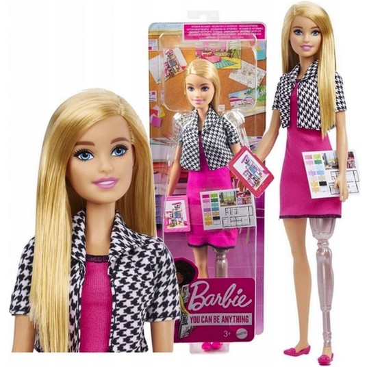 LALKA BARBIE PROJEKTANTKA WNĘTRZ HCN12 -zdjęcie numer 1