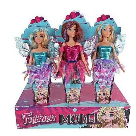 LALKA WRÓŻKA MODELKA 29CM 2-RODZAJE -zdjęcie numer 1