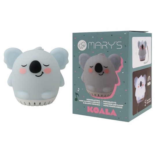 LAMPKA NA SZNURKU BIAŁY SZUM MARY'S KOALA -zdjęcie numer 1