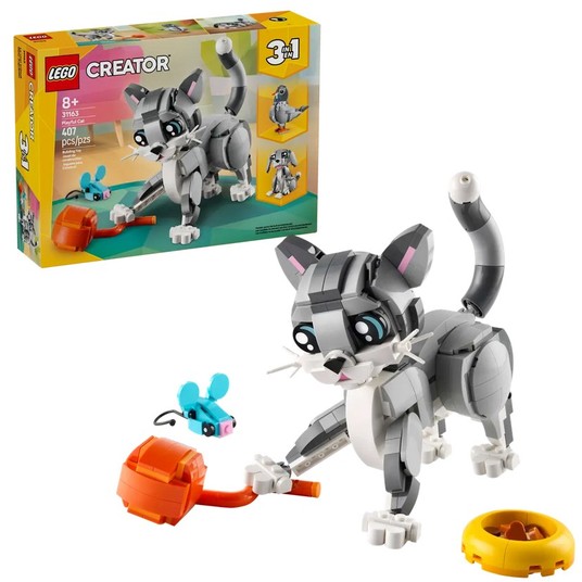 LEGO CREATOR 31163 PSOTNY KOT -zdjęcie numer 1