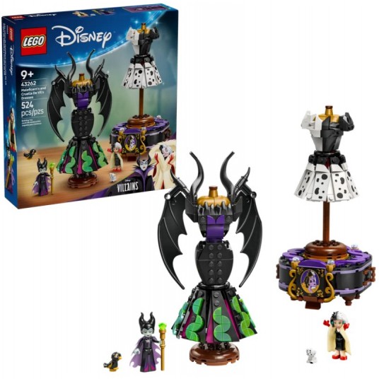 LEGO DISNEY 43262 SUKNIE DIABOLINY I CRUELLI -zdjęcie numer 1