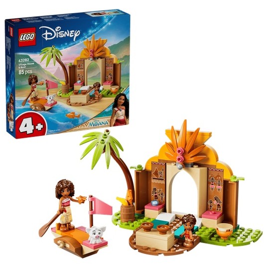 LEGO DISNEY 43282 WIEJSKA CHATKA I LÓDŹ -zdjęcie numer 1
