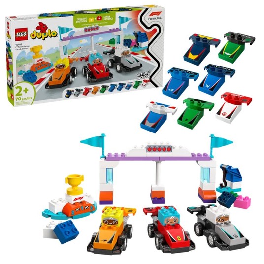LEGO DUPLO 10445 BOLIDY I KIEROWCY F1 -zdjęcie numer 1