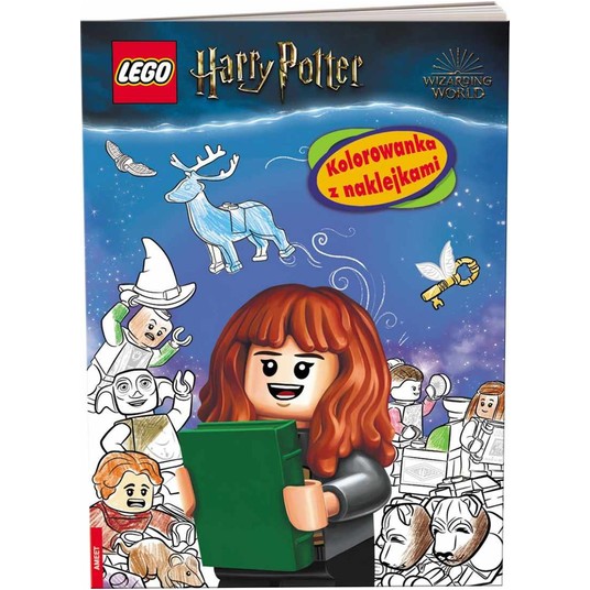 LEGO HARRY POTTER KOLOROWANKA Z NAKLEJKAMI -zdjęcie numer 1