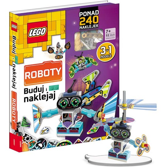 LEGO MASTER BRAND. BUDUJ I NAKLEJAJ. ROBOTY -zdjęcie numer 1