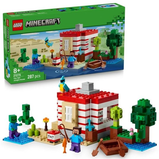LEGO MINECRAFT 21275 DOM W DŻUNGLI -zdjęcie numer 1