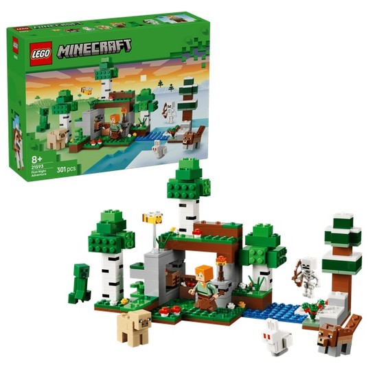 LEGO MINECRAFT 21593 PRZETRWANIE PIERWSZEJ NOCY -zdjęcie numer 1