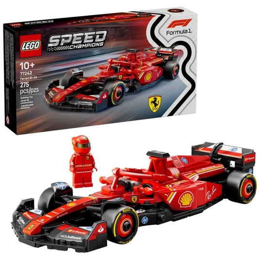 LEGO SPEED CHAMPIONS 77242 BOLID F1 FERRARI -zdjęcie numer 1