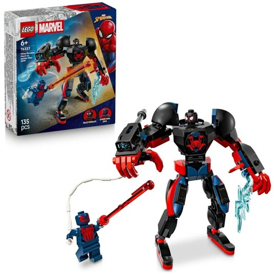 LEGO SUPER HEROES 76337 MILES MORALES KONTRA SPIDE -zdjęcie numer 1