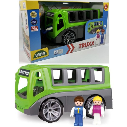 LENA POJAZD TRUXX AUTOBUS W PUDEŁKU -zdjęcie numer 1