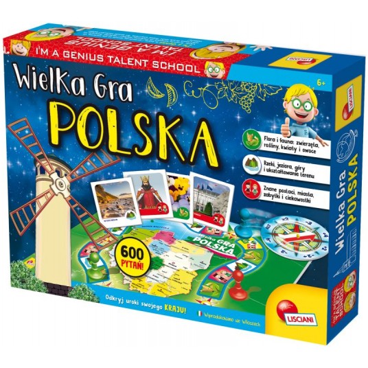 LISCIANI I'M A GENIUS WIELKA GRA POLSKA -zdjęcie numer 1