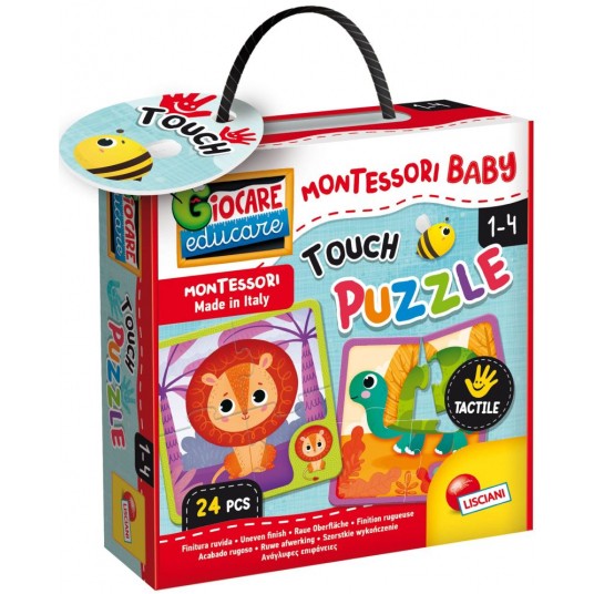LISCIANI MONTESSORI BABY TOUCH PUZZLE -zdjęcie numer 1