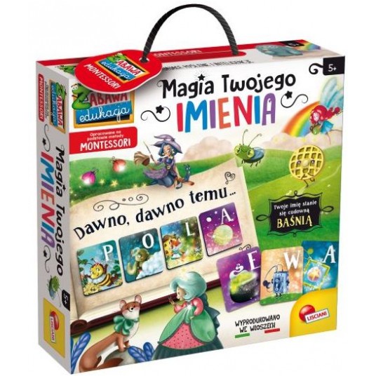 LISCIANI MONTESSORI MAGIA TWOJEGO IMIENIA -zdjęcie numer 1