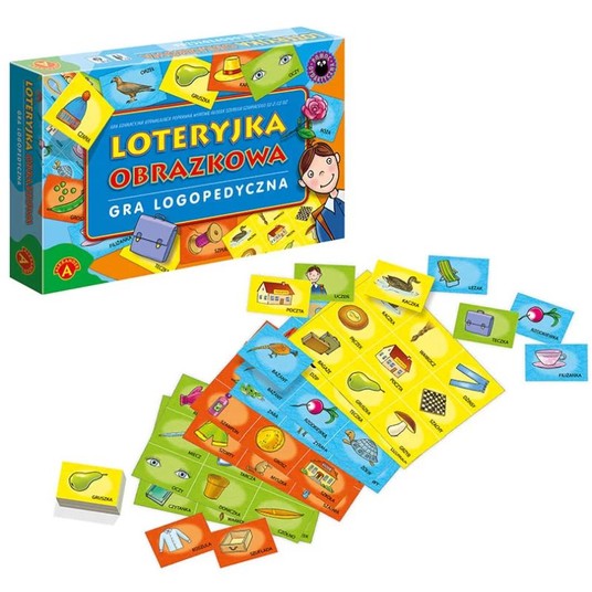 LOTERYJKA OBRAZKOWA - GRA LOGOPEDYCZNA -zdjęcie numer 1