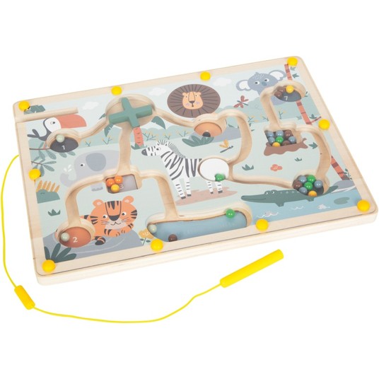 MAGNETYCZNY LABIRYNT "SAFARI"-SMALL FOOT -zdjęcie numer 1