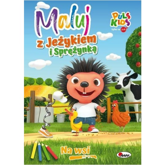 MALUJ Z JEŻYKIEM I SPRĘŻYNKĄ NA WSI -zdjęcie numer 1