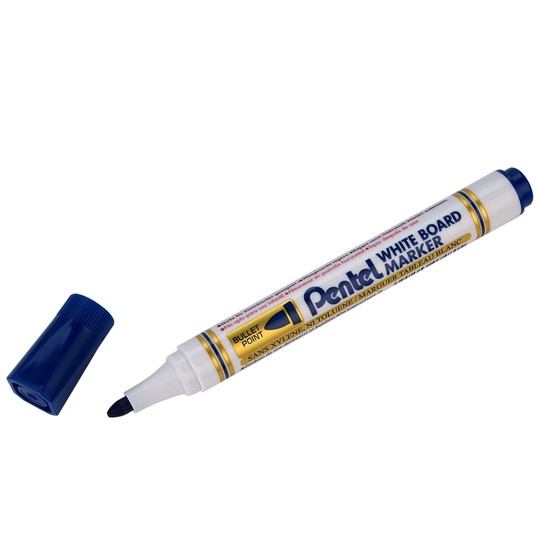 MARKER SUCHOŚCIERALNY MW85 NIEBIESKI PENTEL -zdjęcie numer 1