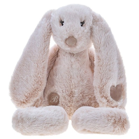 MASKOTKA KRÓLIK MISSIMO KREMOWY 28 CM - BEPPE -zdjęcie numer 1