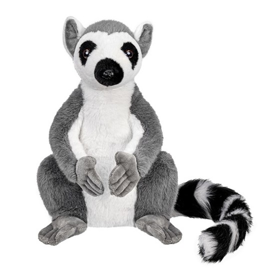 MASKOTKA LEMUR SIEDZĄCY 33 CM - BEPPE -zdjęcie numer 1