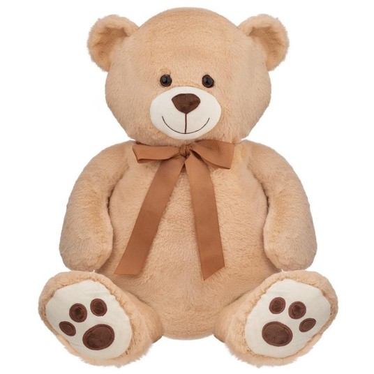 MASKOTKA MIŚ BALLU KARMELOWY 60CM - BEPPE -zdjęcie numer 1