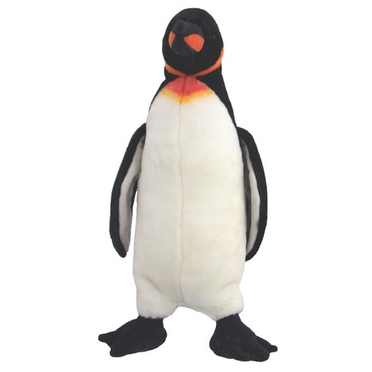 MASKOTKA PINGWIN CESARSKI 33 CM - BEPPE -zdjęcie numer 1