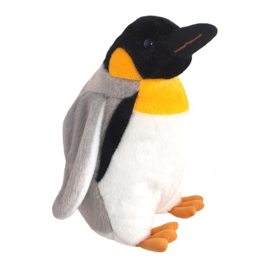 MASKOTKA PINGWIN CESARSKI SZARY 25 CM - BEPPE -zdjęcie numer 1