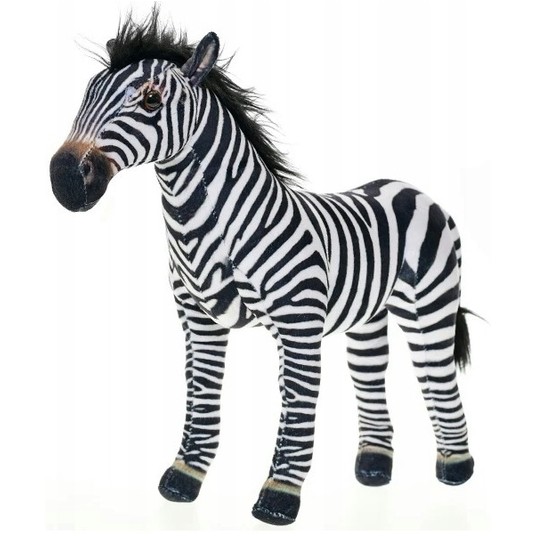 MASKOTKA PLUSZOWA ZEBRA 28 CM -zdjęcie numer 1